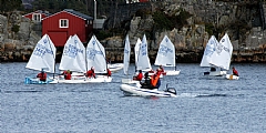 Sesong�pning for jolleseilerne